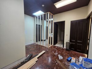 Commercial office construction project