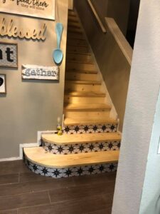 Custom residential stairs