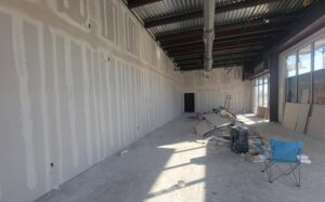 Commercial storefront construction